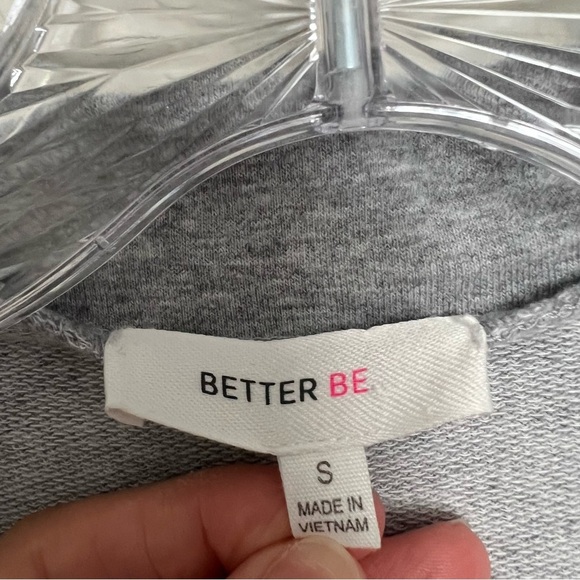 Better Be Heather Grey Drawstring Jumpsuit Size S Loungewear Pockets Casual - Picture 4 of 6